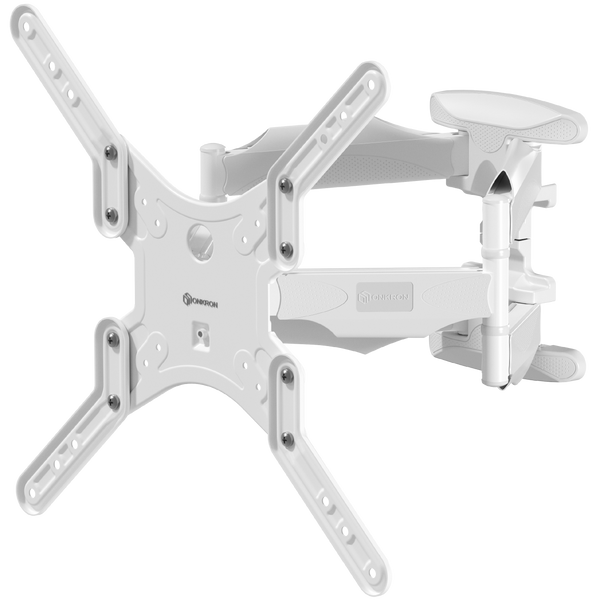 Staffa TV da parete snodabile per 37"-70", max 36 kg, Bianca M5