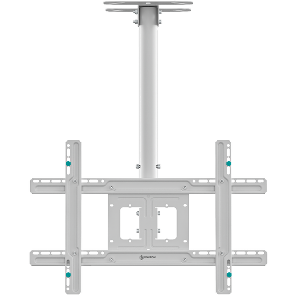 Supporto TV da soffitto da 32" - 80" Pollici fino a 68,2 kg bianco N1L-W