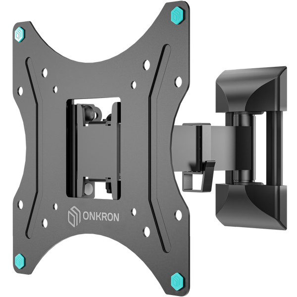 Supporto TV a parete 17"-43" girevole fino a 35 kg, nero NP24-B