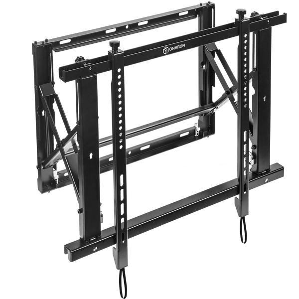 Staffa per videowall da 40"-70" fino a 45 kg a scomparsa PRO7M Nero