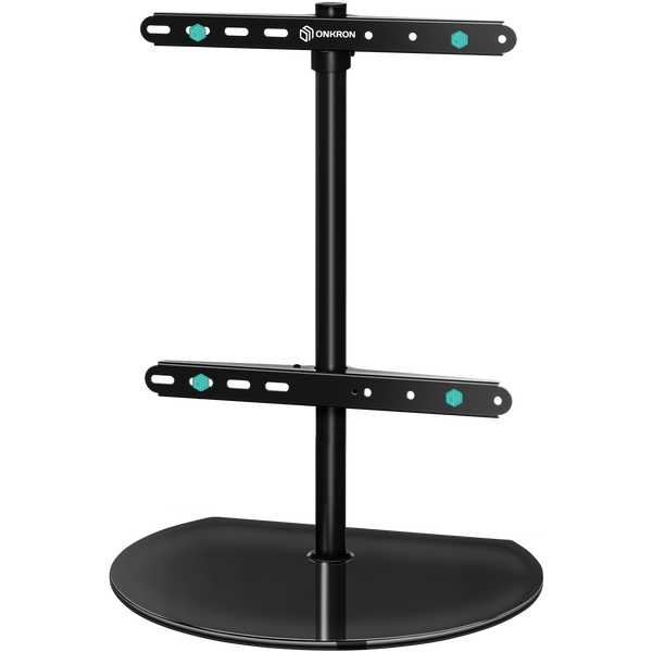 Supporto da Tavolo per TV 32"-65", max 35 kg, Girevole, Nero PT2