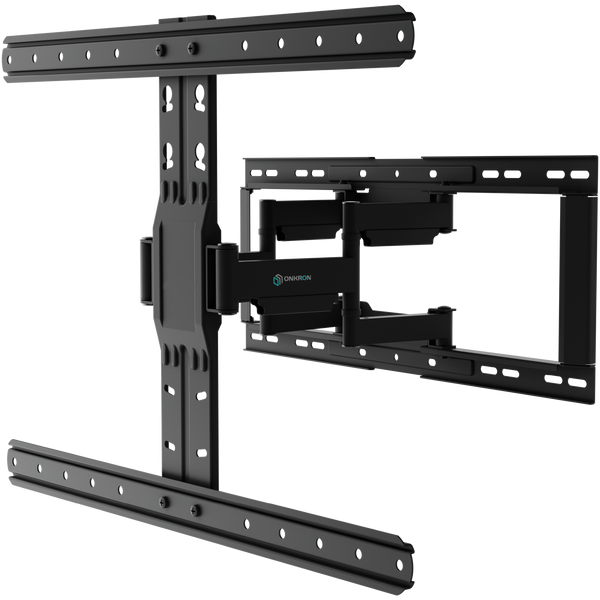 Staffa TV da parete snodabile per 32"-90", max 50 kg, Nera SM6
