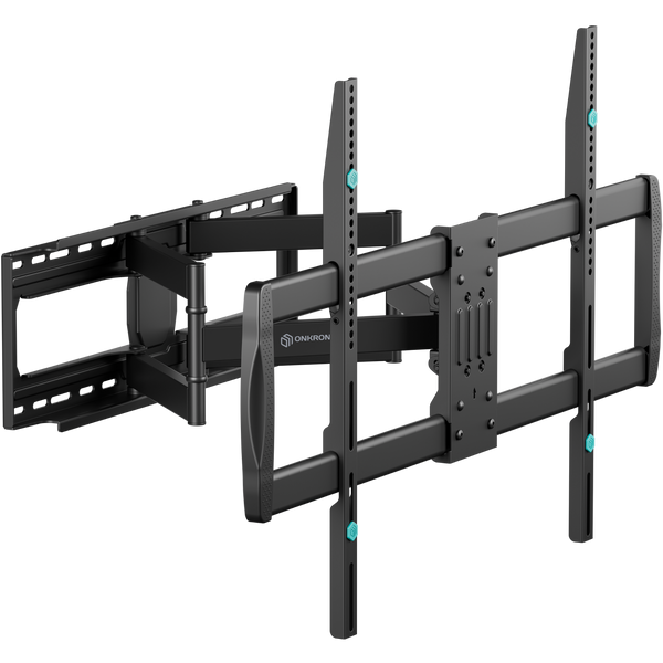 Staffa TV da parete snodabile per 55"-120", max 100 kg, Nera SM6L