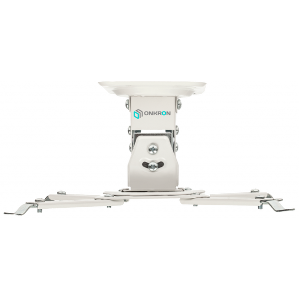 SUPPORTO universale per proiettore da 4"x4" – 12,8" fino a 10 kg bianco K2A-W