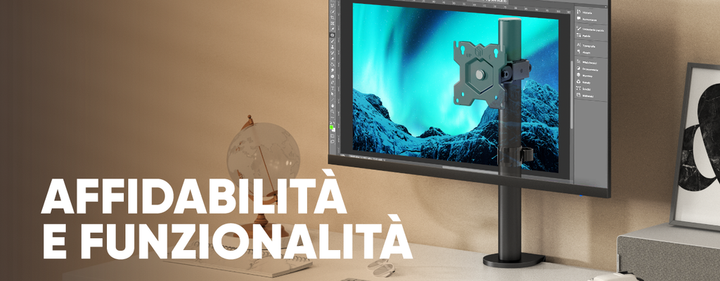Supporti da scrivania senza molle ONKRON: affidabilità e versatilità per il suo spazio di lavoro