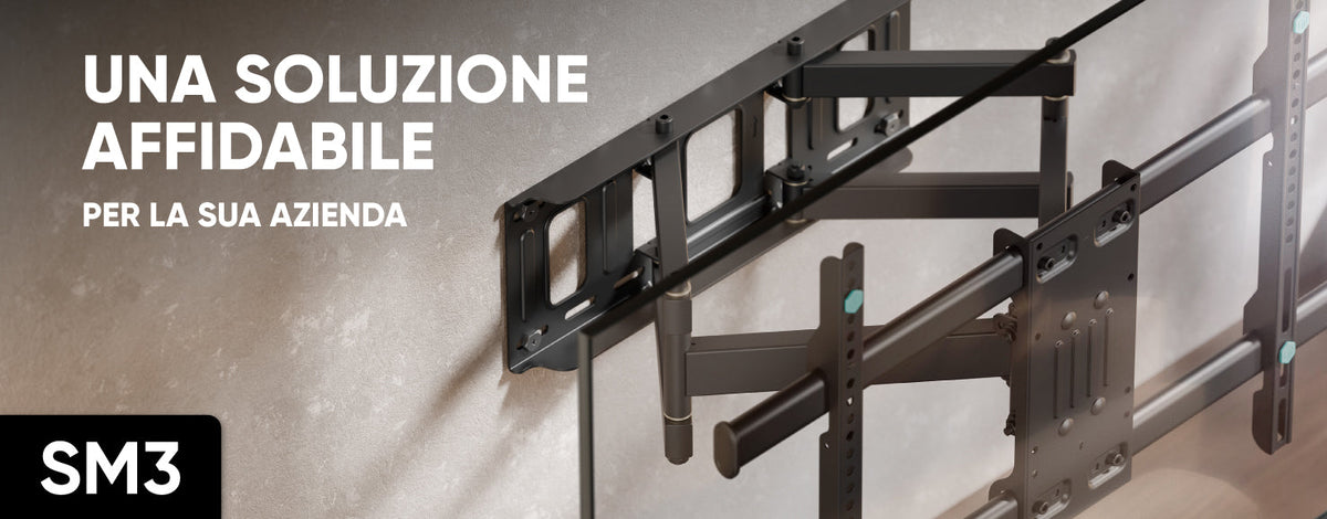Supporto TV da parete inclinabile e orientabile SM3