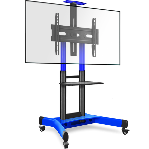 SUPPORTO TV da pavimento per schermi 40" - 70" pollici fino 45 kg, blu TS1551-BLUE