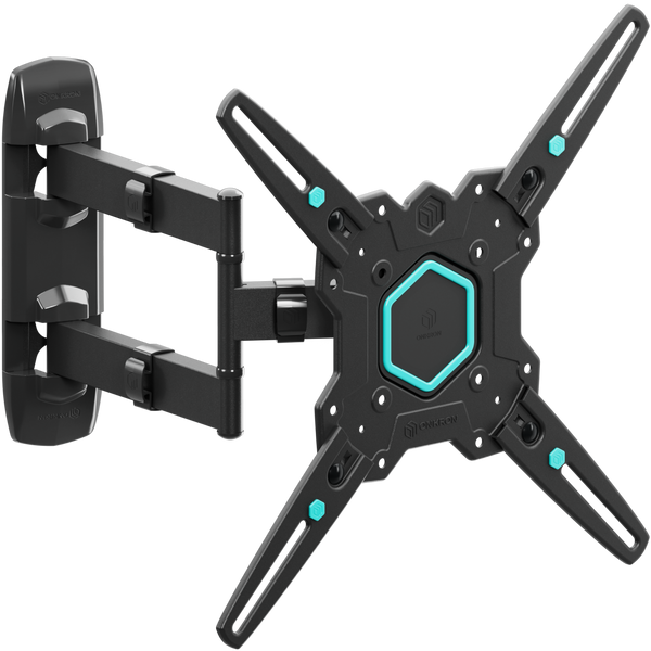 Staffa TV da parete snodabile per 32"-65", max 35 kg, Nera M4