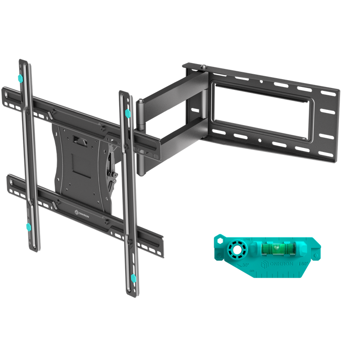 Staffa TV da parete snodabile per 40"-75", max 68 kg, Nera M7L