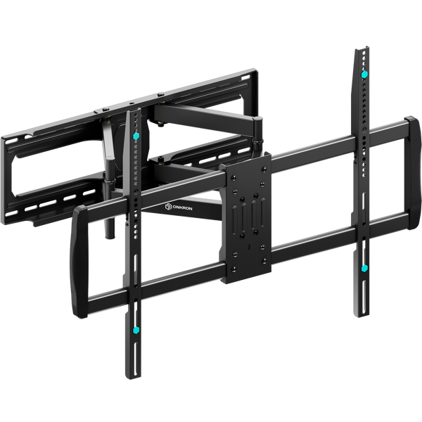 Supporto TV da parete per TV da 55"–100", max. 75 kg, inclinabile e girevole, nero SM4
