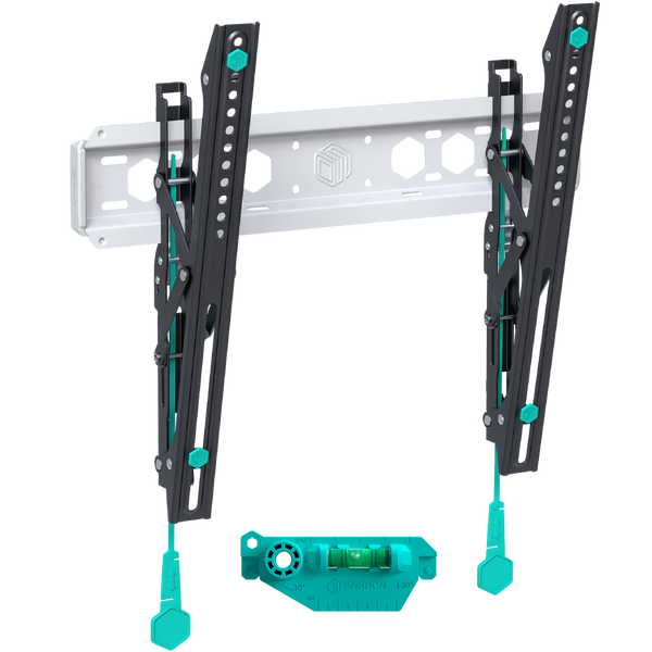 Supporto TV da parete inclinabile da 35" a 65" max 68 Kg, nero-bianco TM5-BW