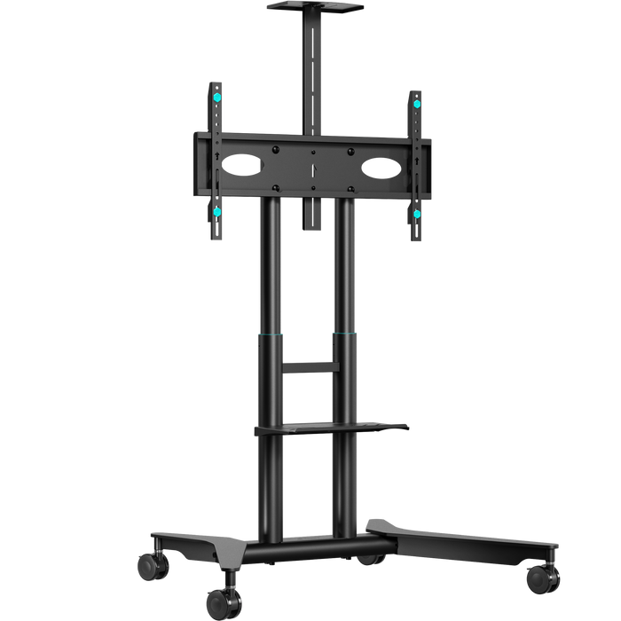 Supporto Mobile per TV 32"-75", max 60 kg, Nero TS1571
