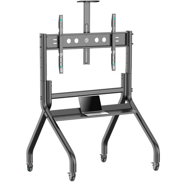 Supporto Mobile per TV 60"-120", max 150 kg, Nero TS2080